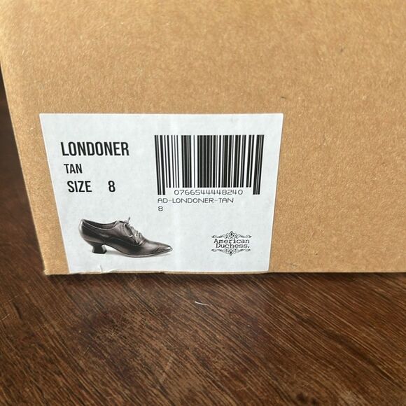 NIB American Dutchess Londoner Edwardian Oxford heels - Picture 3 of 9